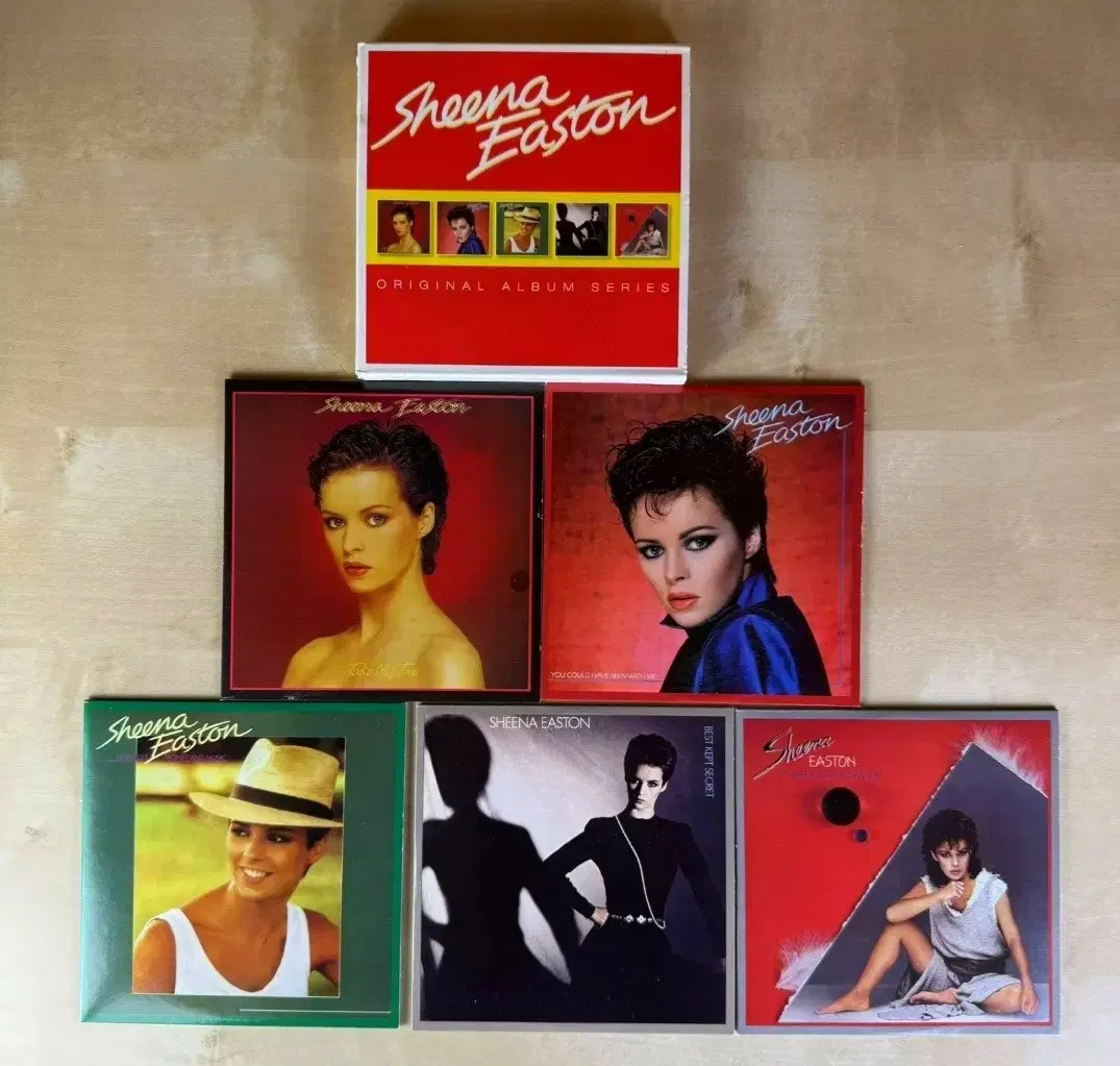 시나이스턴 희귀 수입 BEST BOX 5장. SHEENA EASTON